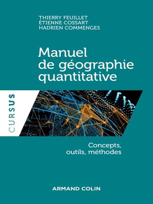 cover image of Manuel de géographie quantitative